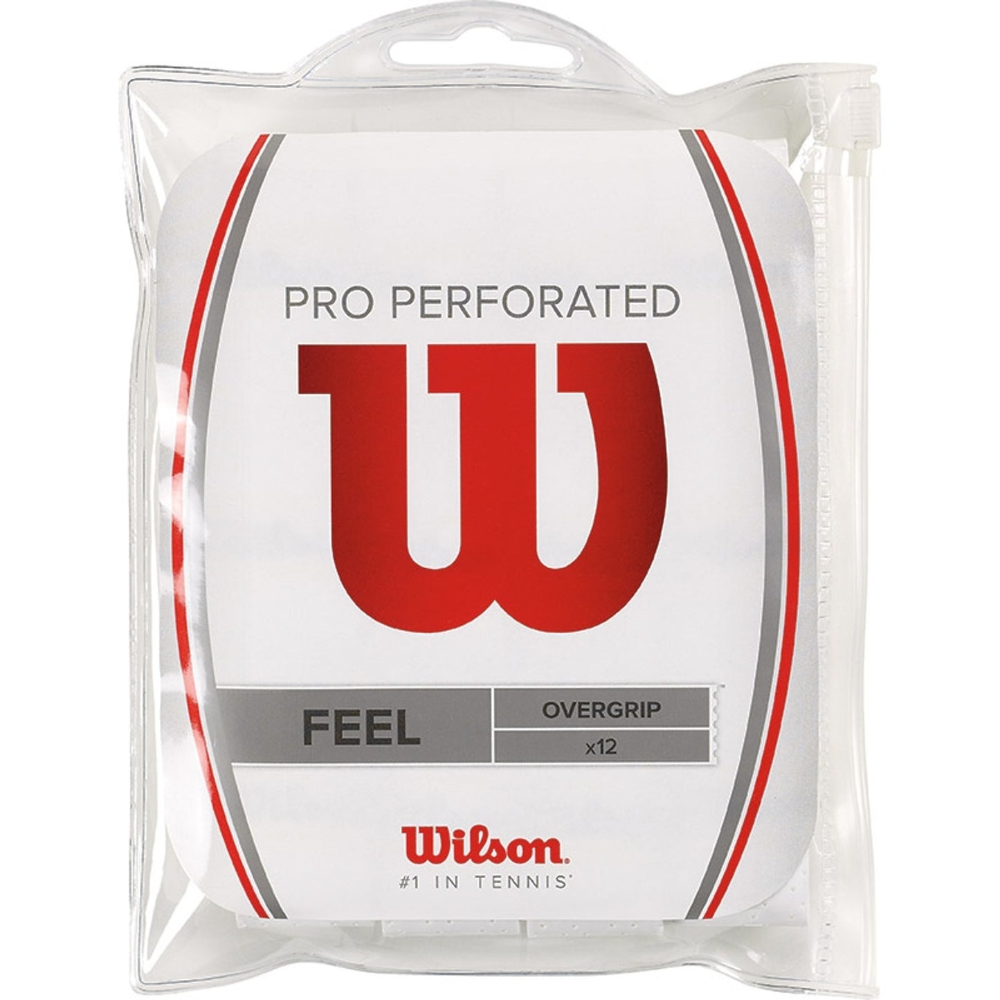 Wilson Pro Overgrip Perforated 12 Pack White