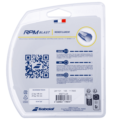 BABOLAT RPM BLAST 125/17 - BK