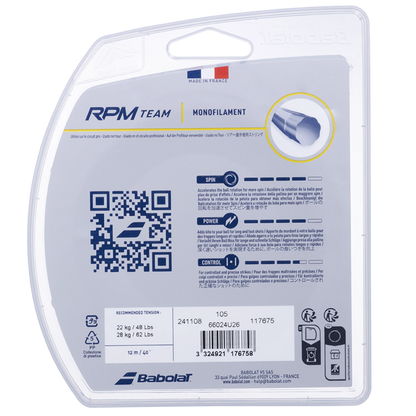 BABOLAT RPM TEAM 130/16 - BK