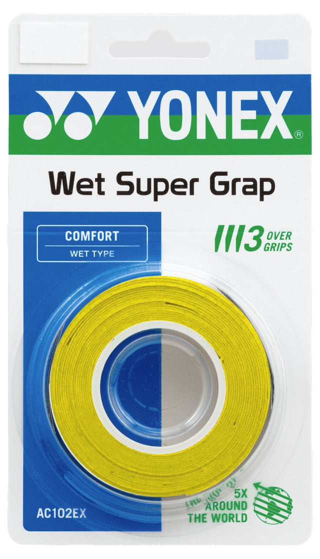YONEX WET Super Grap Overgrip - TENNISNETPRO