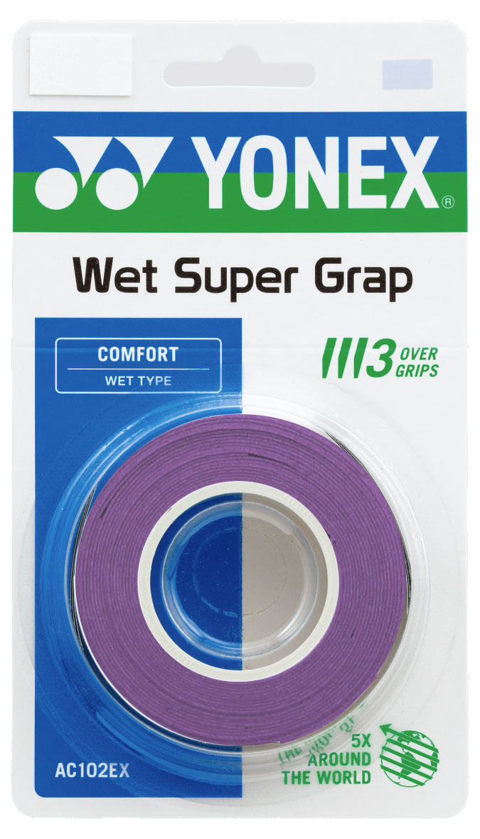 YONEX WET Super Grap Overgrip - TENNISNETPRO