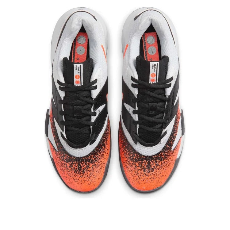 Nike-Court Lite 4 Premium 'Pure Platinum Black Hyper Crimson' Nike
