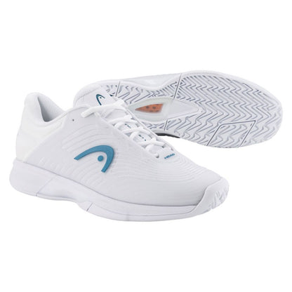 Chaussures de tennis HEAD Revolt Pro 4.5 pour femmes WHTB