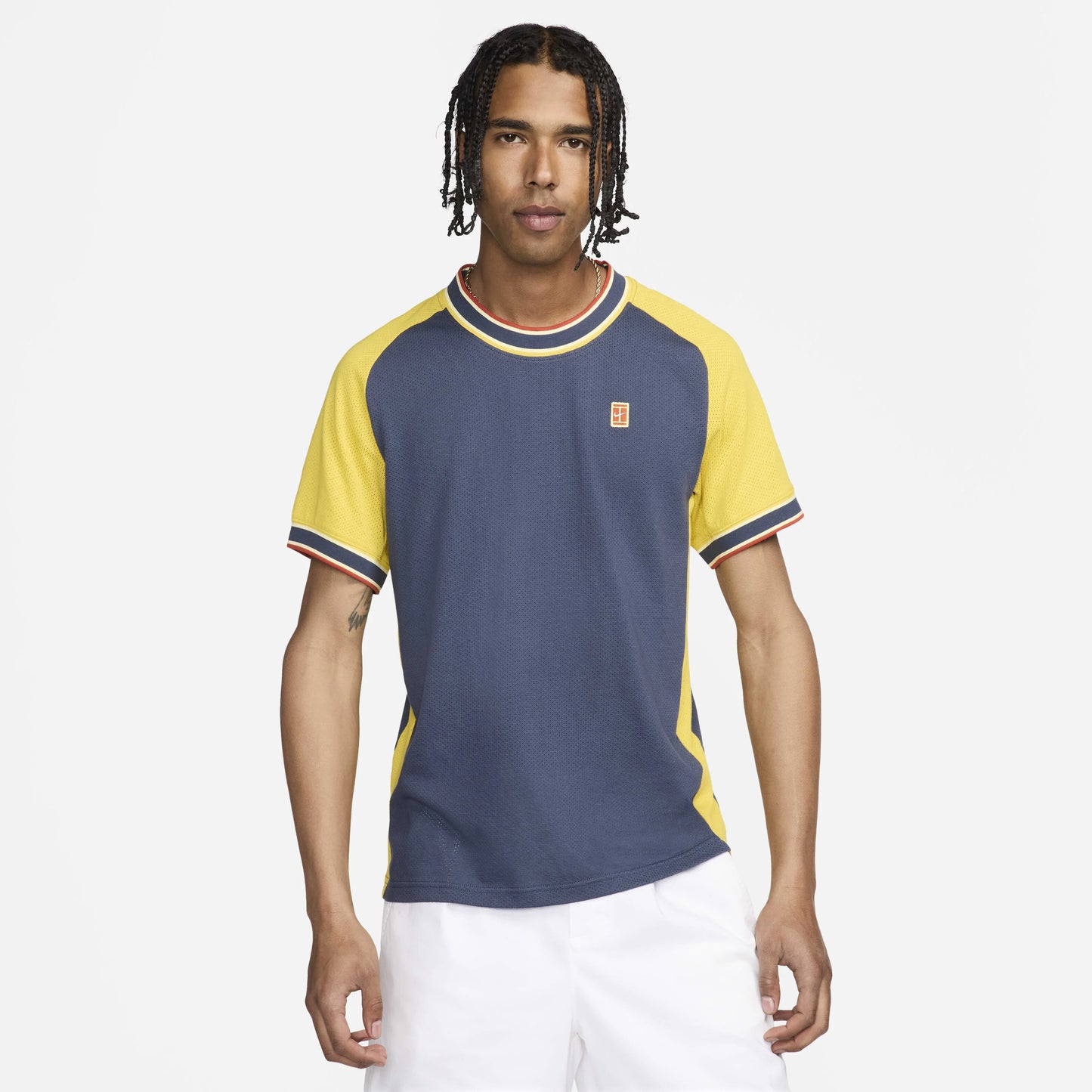 NikeCourt Heritage Men's Tennis SS Top