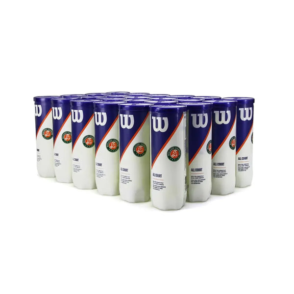 Wilson ROLAND GARROS All Court 24 Cans - 72 Balls Wilson