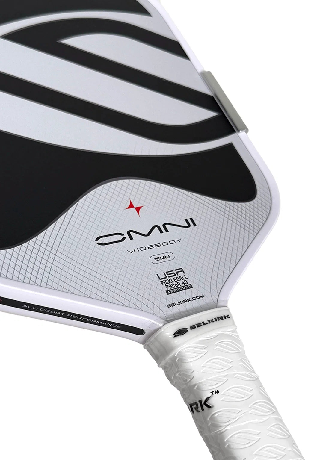 Selkirk Sport Omni Widebody Pickleball Paddle (Chalk) Selkirk