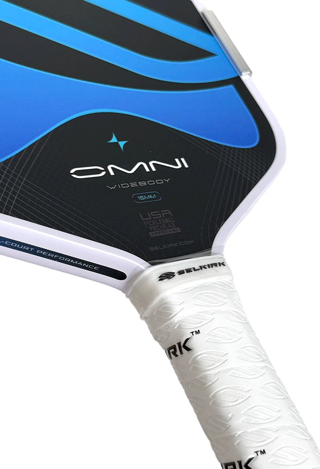 Selkirk Sport Omni Widebody Pickleball Paddle (Hydro/ Blue) Selkirk