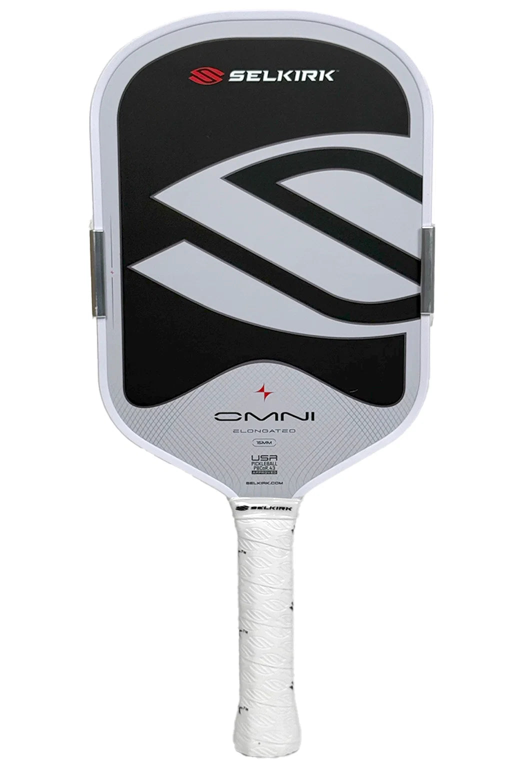 Selkirk Sport Omni Elongated Pickleball Paddle (Chalk/ White) Selkirk