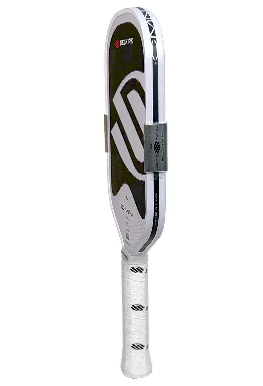 Selkirk Sport Omni Elongated Pickleball Paddle (Chalk/ White) Selkirk