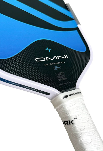 Selkirk Sport Omni Elongated Pickleball Paddle (Hydro/ Blue) Selkirk