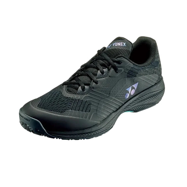 Yonex Power Cushion Sonicage All Court wide tennis shoes with supportive design and vibrant color for versatile court play
