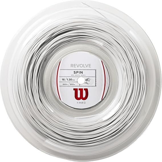 Wilson Revolve 16/1.30 Tennis String Reel White Wilson