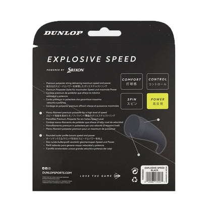 Coffret Dunlop EXPLOSIVE SPEED 16G - BLEU