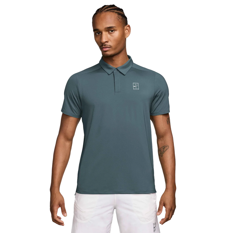 NikeCourt Advantage Men's Dri-FIT Tennis Polo Team (Mineral Slate/White) Nike