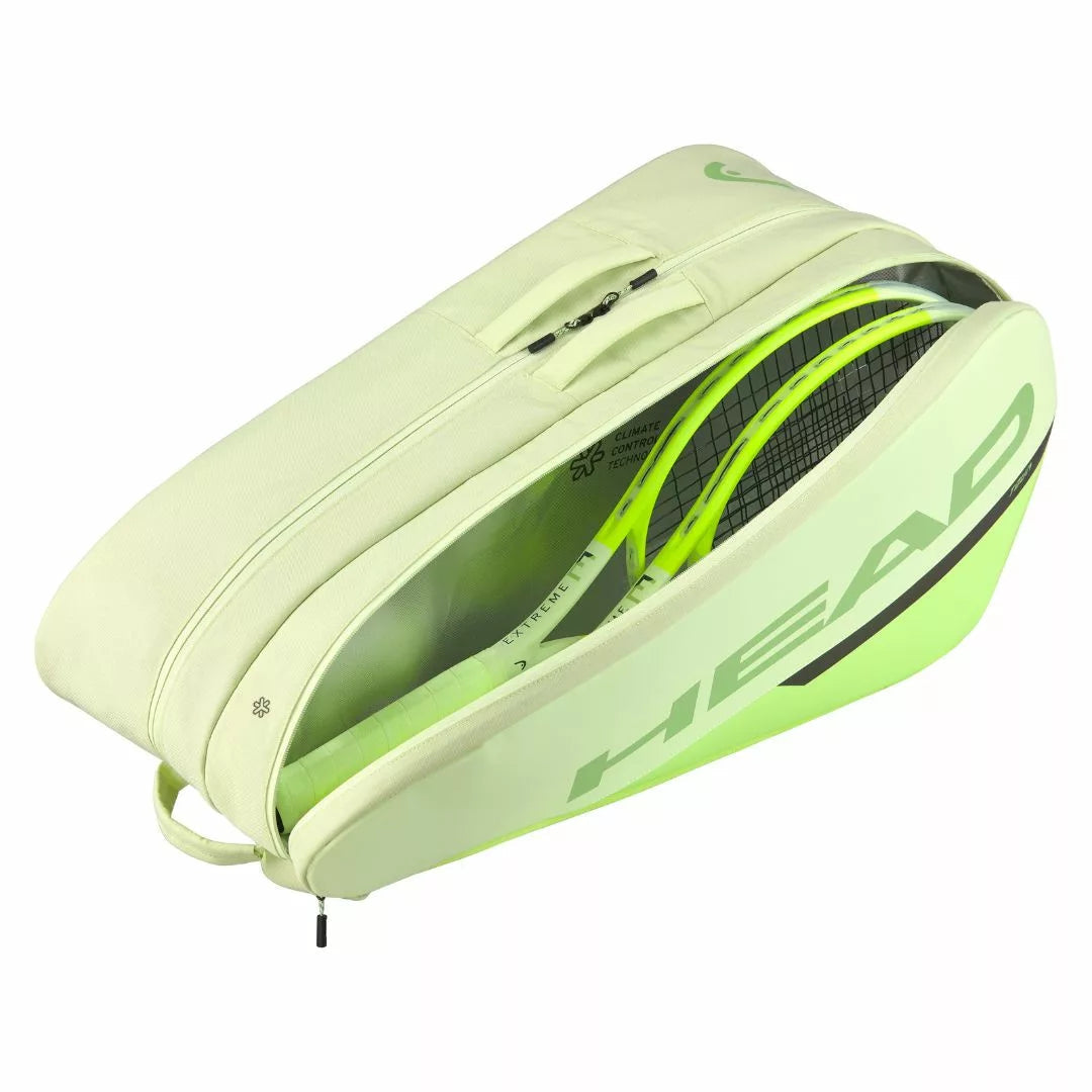 HEAD Tour Racquet Tennis Bag L (Sharp Green) Head