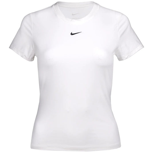 Nike Women's Dri-FIT Victory Short-Sleeve Top (White/Black) Nike