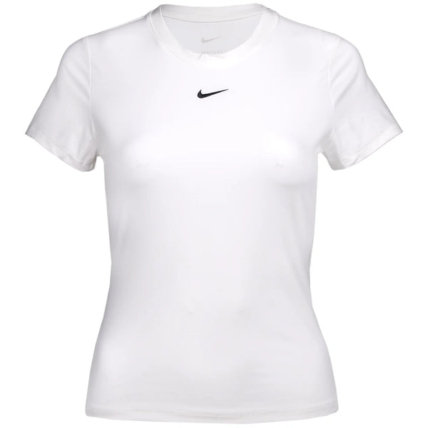 Nike Women's Dri-FIT Victory Short-Sleeve Top (White/Black) Nike