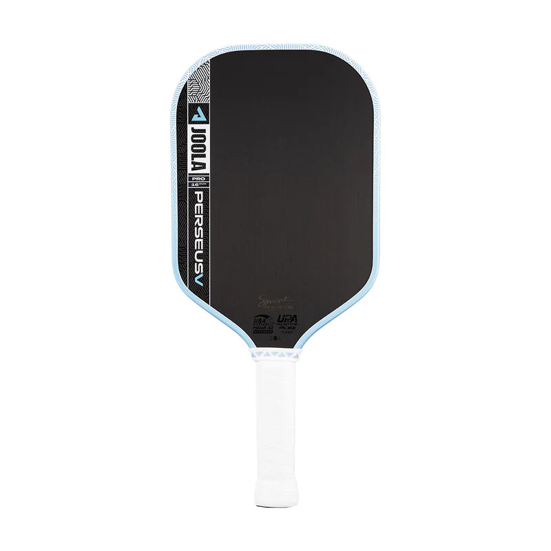 JOOLA Perseus Pro V Simone Jardim Breeze Blue 16mm Pickleball Paddle JOOLA