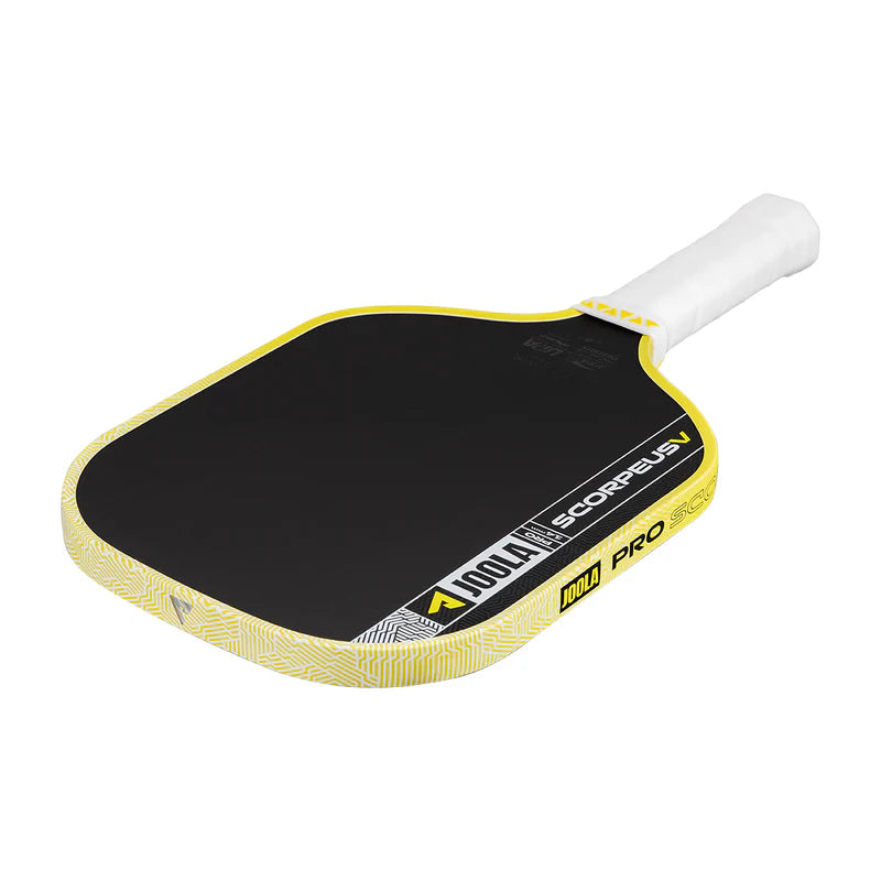 JOOLA Scorpeus Pro V Anna Bright JOOLA Yellow 14mm Pickleball Paddle JOOLA