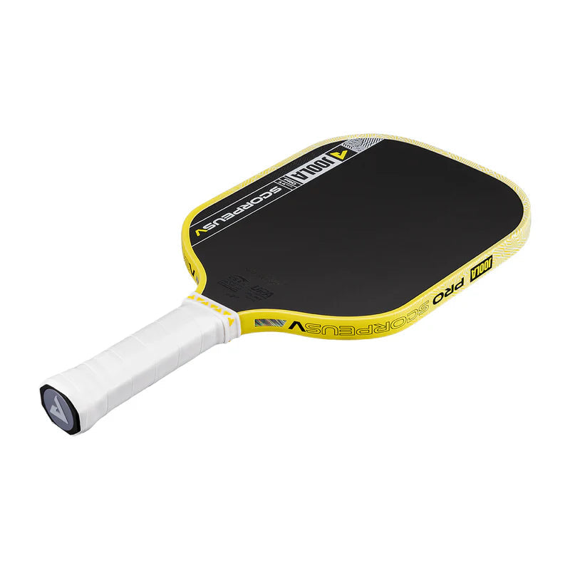 JOOLA Scorpeus Pro V Anna Bright JOOLA Yellow 14mm Pickleball Paddle JOOLA
