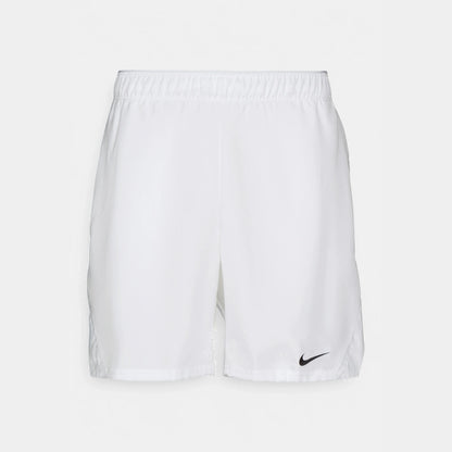 Short de tennis NikeCourt Advantage 23 cm pour homme, blanc