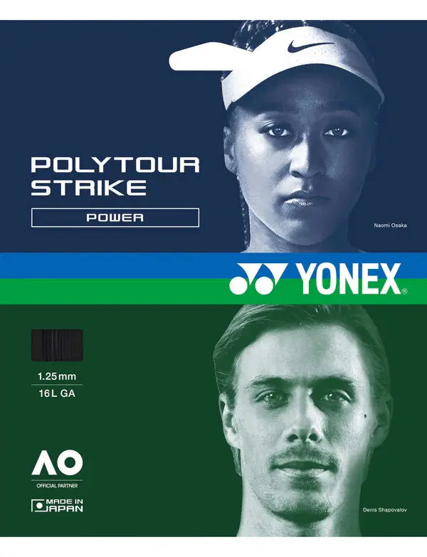 YONEX Poly Tour Strike 125 - 12M string Yonex