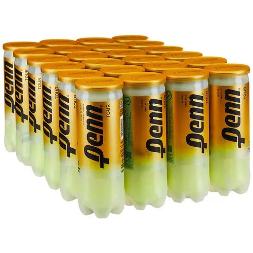 Penn Tour Extra-Duty Felt 24 Cans - 72 Tennis Balls Head
