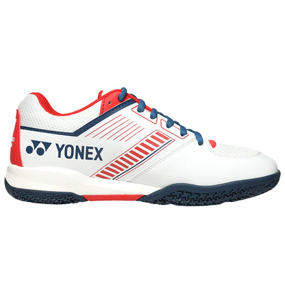Yonex Power Cushion Strider Flow WIDE Men's Indoor - White/Red