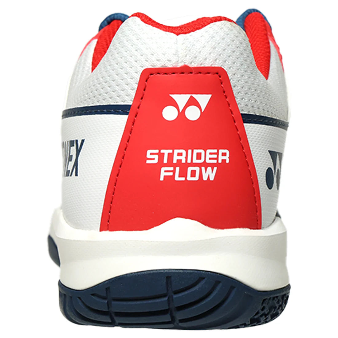 Yonex Power Cushion Strider Flow WIDE Men's Indoor - White/Red