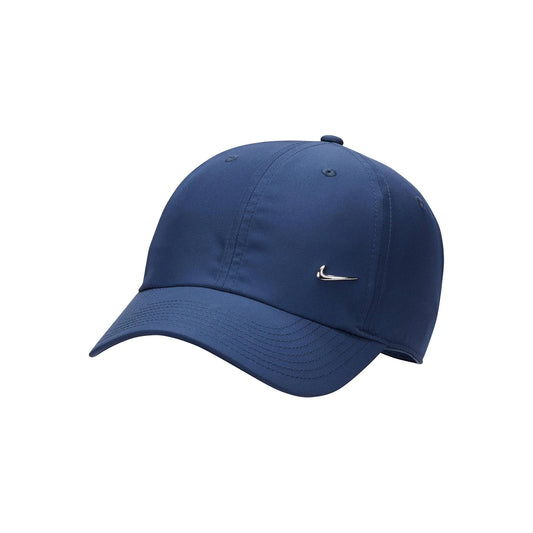 Nike Dri-FIT Club Kids' Unstructured Metal Swoosh Cap Midnight Navy