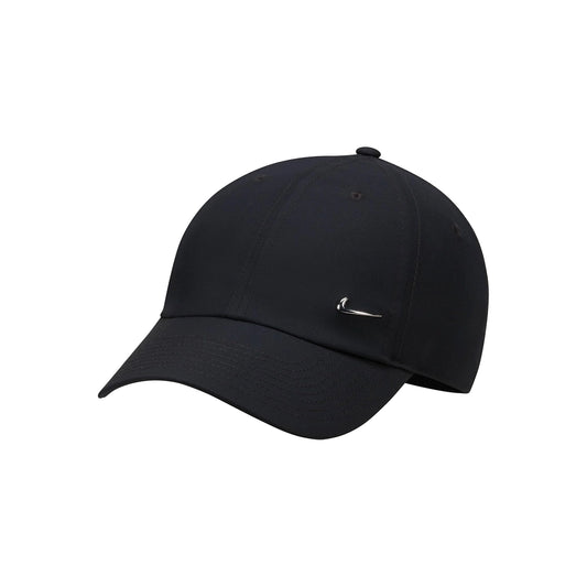 Nike Dri-FIT Club Kids' Unstructured Metal Swoosh Cap Black