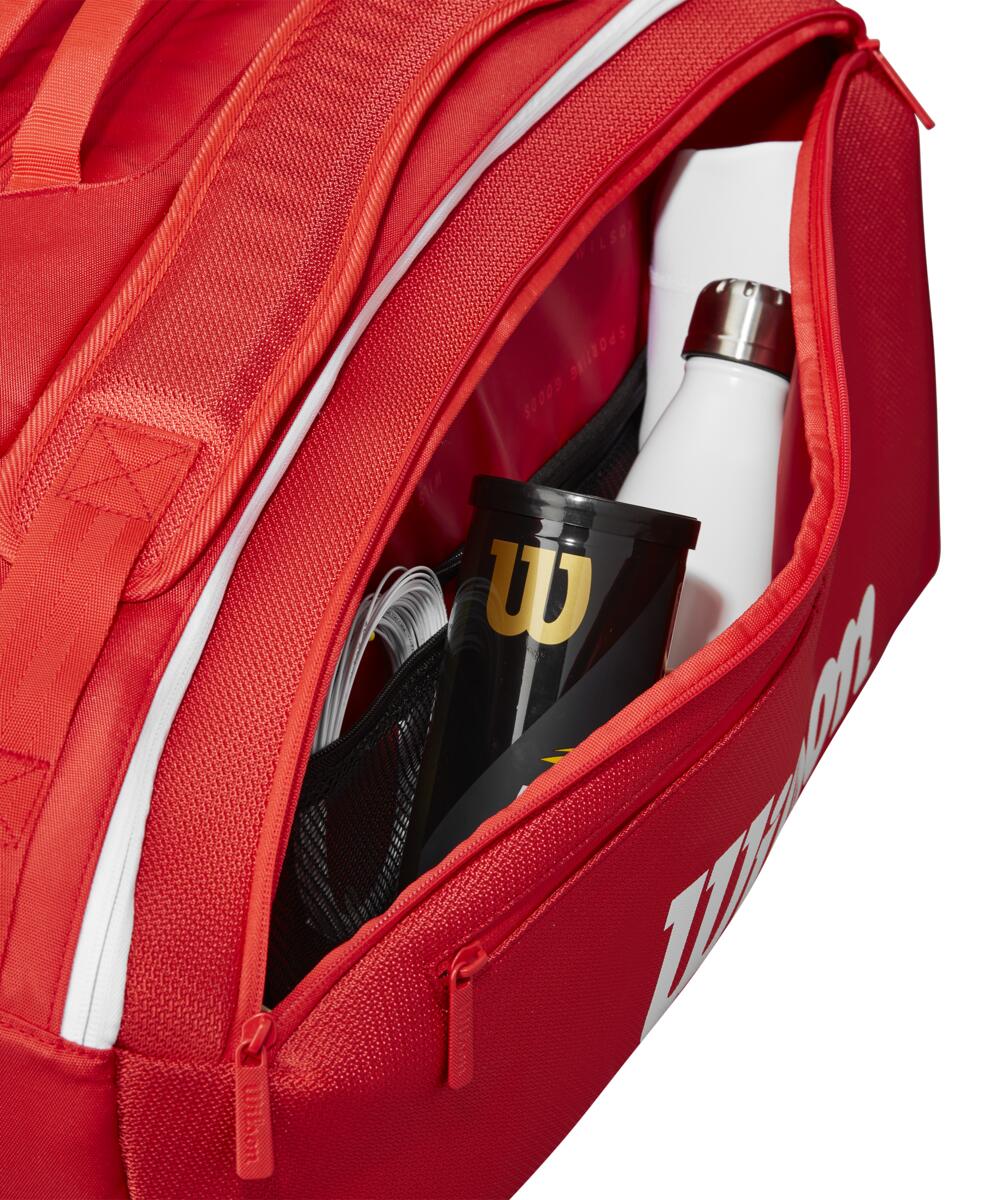 Wilson Super Tour 15 Pack - Red