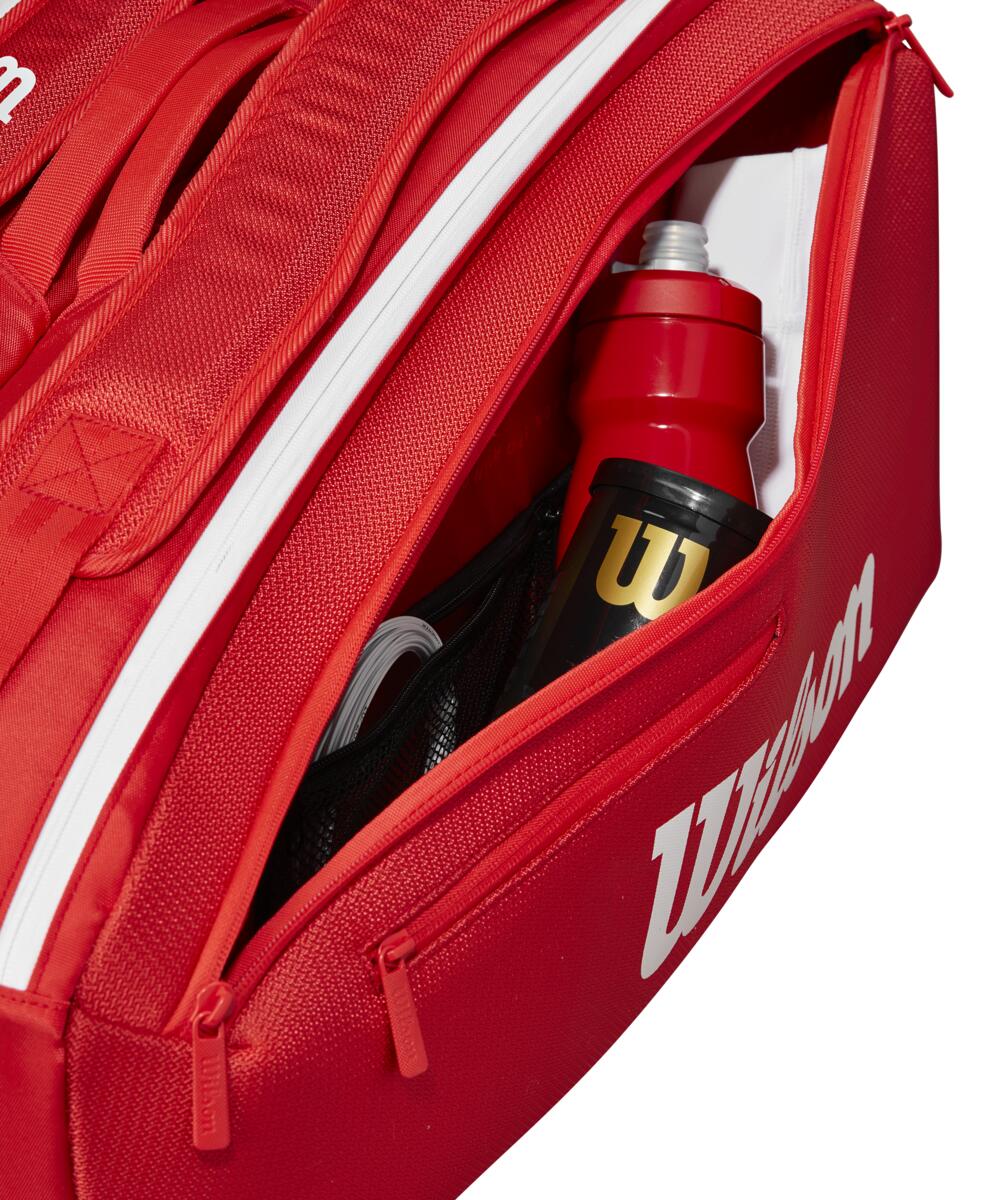 Wilson Super Tour 9 Pack - Red