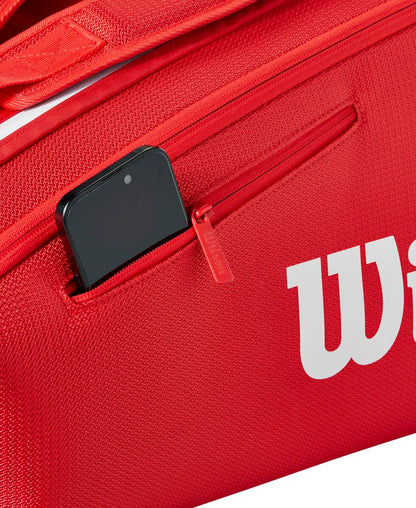 Wilson Super Tour 6 Pack - Red