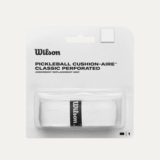 Wilson Pickleball Cushion-Aire Classic Perforated Grip White