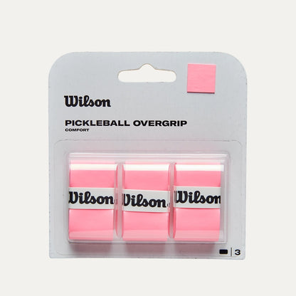 Wilson Pickleball Overgrip - 3 Pack Pink