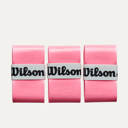 Wilson Pickleball Overgrip - 3 Pack Pink