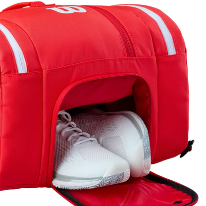 Wilson Super Tour Red Pickleball Bag
