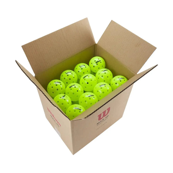 Wilson Max 40 Outdoor PICKLEBALL - Case Wilson