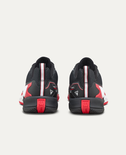 Wilson RUSH PRO 4.5 pour homme Noir/Rouge/Blanc