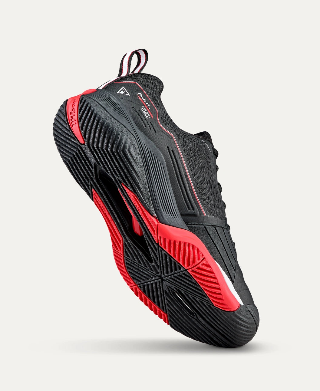 Wilson Men's RUSH PRO 4.5 Black/Rd/Wh