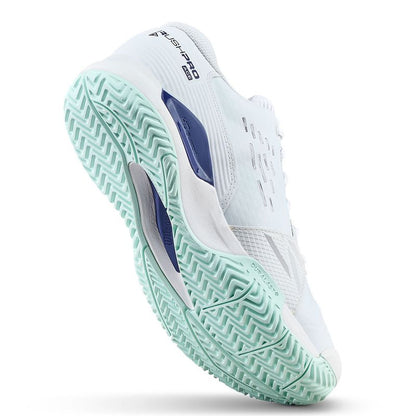 Wilson Rush Pro ACE Junior Tennis Shoe White/Bay/Skipper Blue Wilson