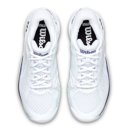 Wilson Rush Pro ACE Junior Tennis Shoe White/Bay/Skipper Blue Wilson