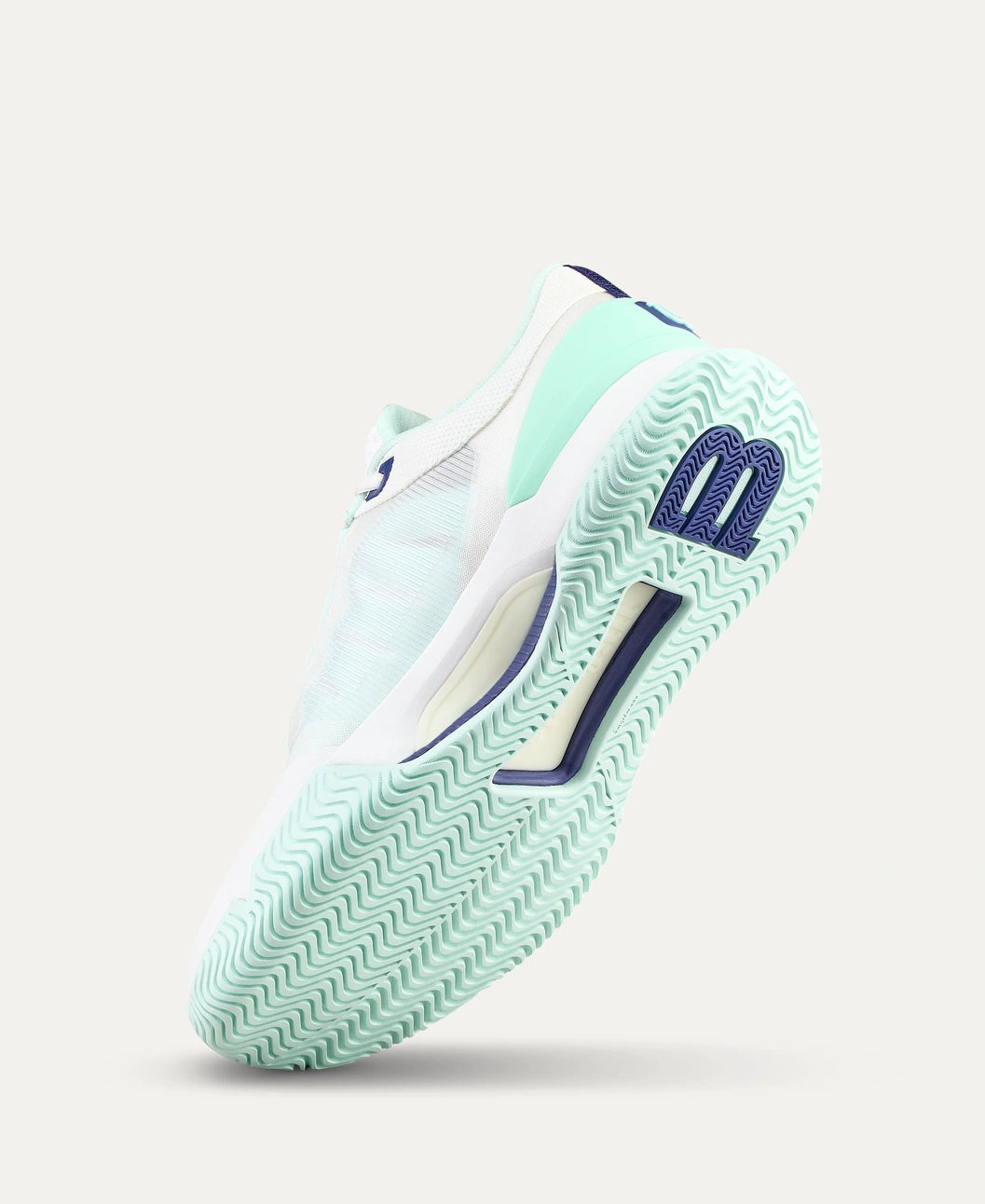 Wilson Women's Intrigue Tour White/ Bay / Skipper Blue Tennis Shoe Wilson