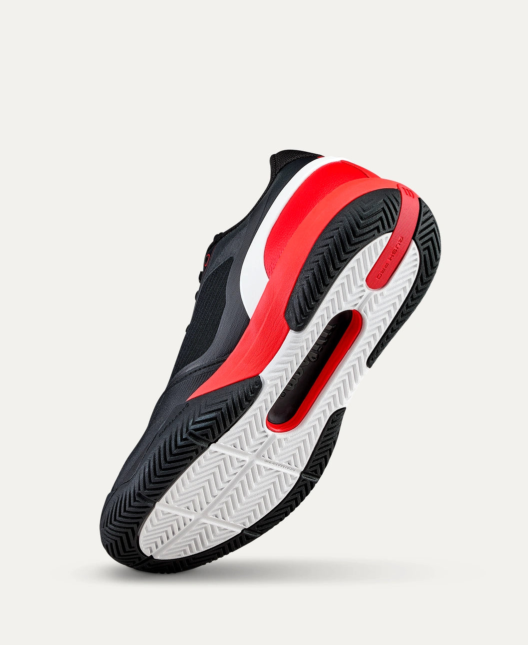 Wilson RUSH PRO 5 Men's Tennis Shoe BK/RD/WH Wilson