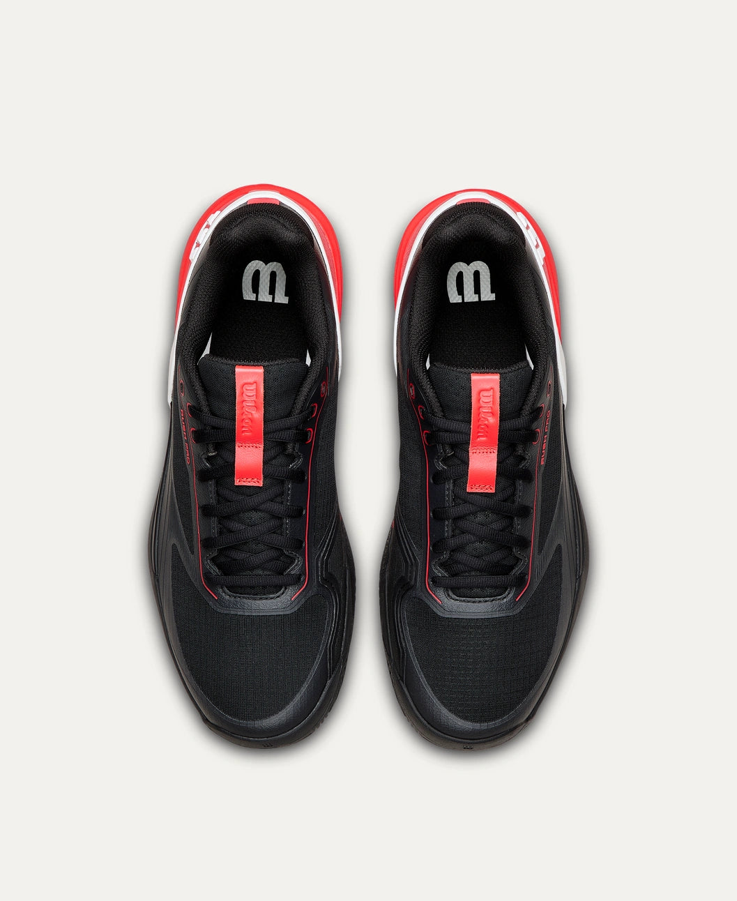 Wilson RUSH PRO 5 Men's Tennis Shoe BK/RD/WH Wilson