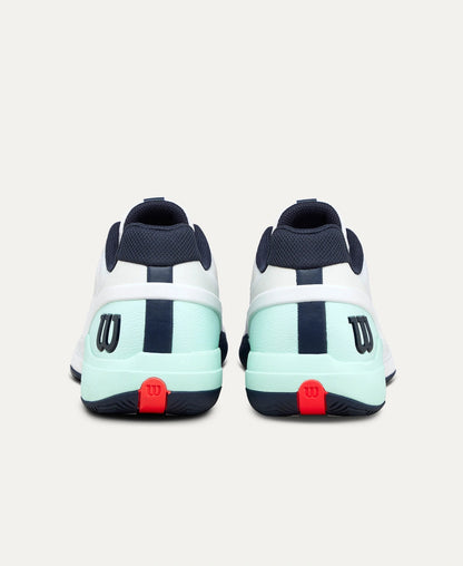 Wilson RUSH PRO 5 Men's Tennis Shoe WH/Bay/Fiery Wilson