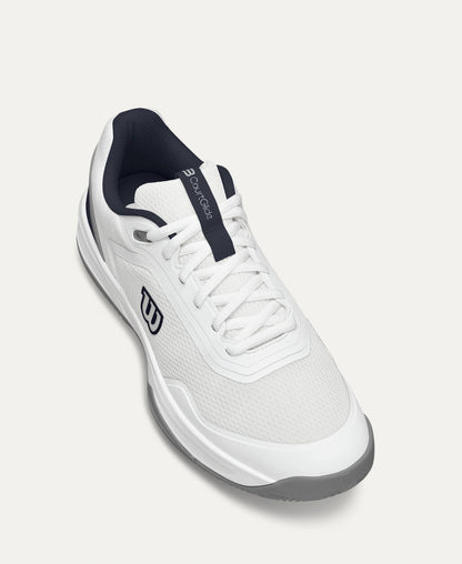 Wilson Courtglide Men's Tennis Shoe Wh/Navy Blaze Wilson
