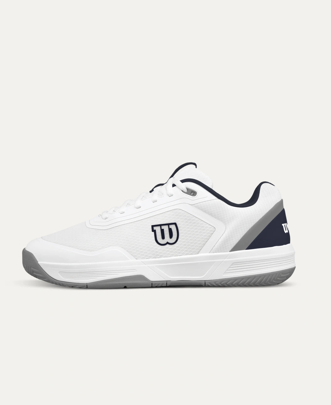 Wilson Courtglide Men's Tennis Shoe Wh/Navy Blaze Wilson