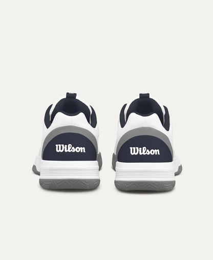 Wilson Courtglide Men's Tennis Shoe Wh/Navy Blaze Wilson